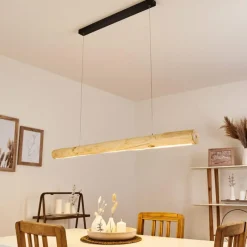 Luminaires Scandinaves-hofstein Suspension Merlengo LED Noir, 1 lumière