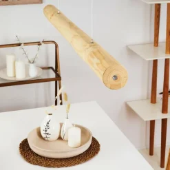 Luminaires Scandinaves-hofstein Suspension Merlengo LED Noir, 1 lumière