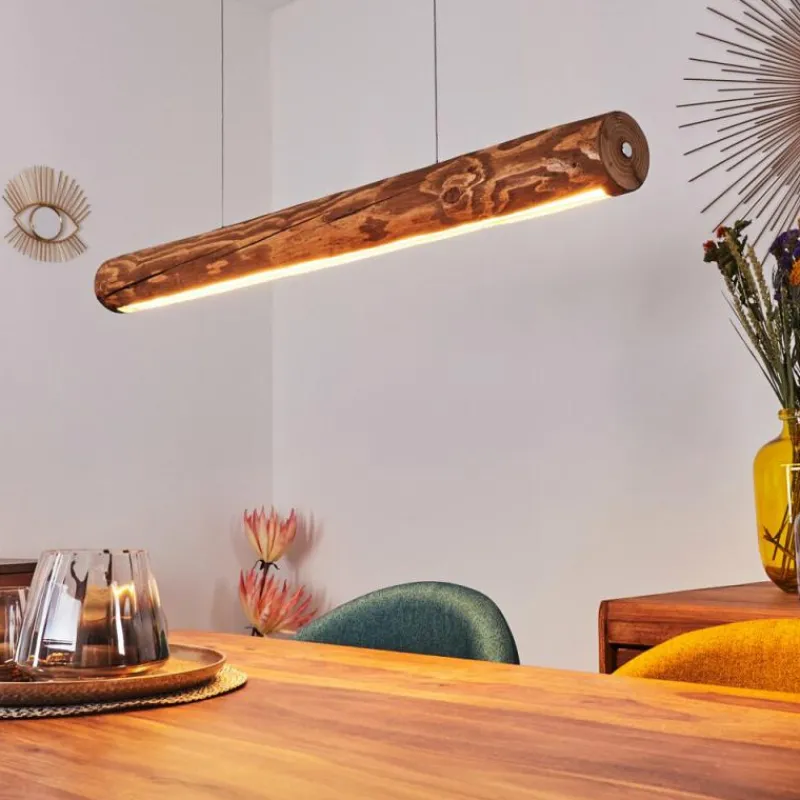 Luminaires Scandinaves-hofstein Suspension Merlengo LED Noir, 1 lumière