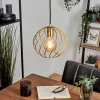 Lampes Vintages & Rétros-hofstein Suspension Miton Noir, 1 lumière