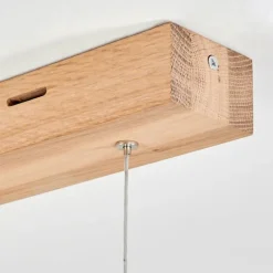 Luminaires Scandinaves-hofstein Suspension Mixto LED Chrome, Écru, 1 lumière