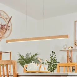 Luminaires Scandinaves-hofstein Suspension Mixto LED Chrome, Écru, 1 lumière