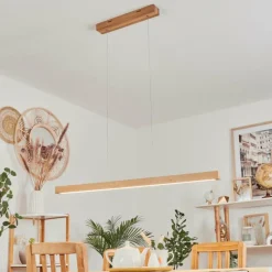 Luminaires Scandinaves-hofstein Suspension Mixto LED Chrome, Écru, 1 lumière