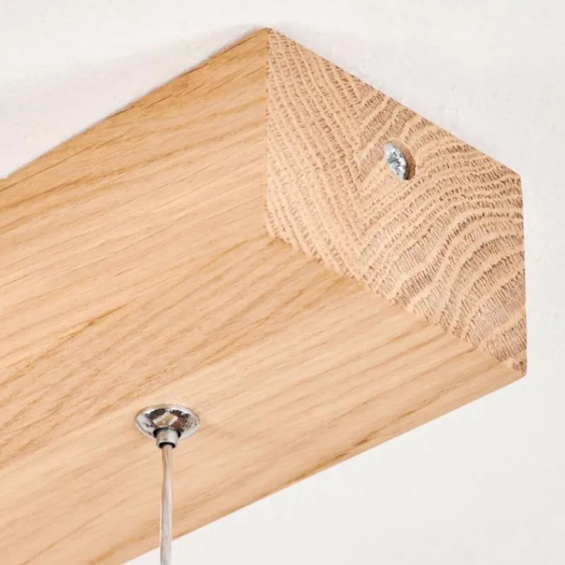 Luminaires Scandinaves-hofstein Suspension Mixto LED Chrome, Écru, 2 lumières