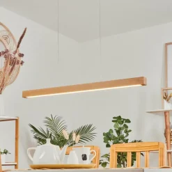 Luminaires Scandinaves-hofstein Suspension Mixto LED Écru, 1 lumière