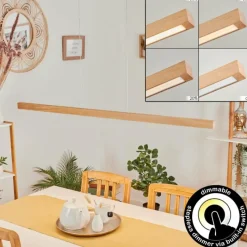 Luminaires Scandinaves-hofstein Suspension Mixto LED Écru, 1 lumière