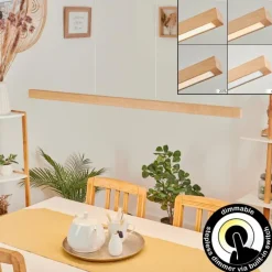 Luminaires Scandinaves-hofstein Suspension Mixto LED Écru, 1 lumière