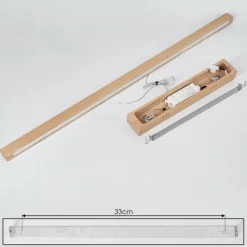 Luminaires Scandinaves-hofstein Suspension Mixto LED Écru, 1 lumière