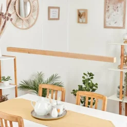 Luminaires Scandinaves-hofstein Suspension Mixto LED Écru, 1 lumière