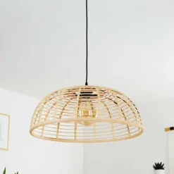 Style Boho-Chic-hofstein Suspension Mongolei Noir, 1 lumière