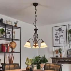 hofstein Suspension Mosquerito Rouille, 3 lumières