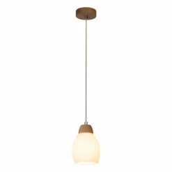 Lampes En Bois-hofstein Suspension Nacimiento Bois clair, 1 lumière