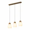 hofstein Suspension Nacimiento Bois clair, 3 lumières