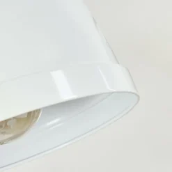 Lampes Vintages & Rétros-hofstein Suspension Naipa Blanc, 1 lumière