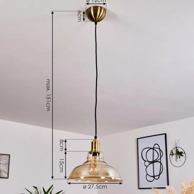 hofstein Suspension Nanao Laiton, 1 lumière