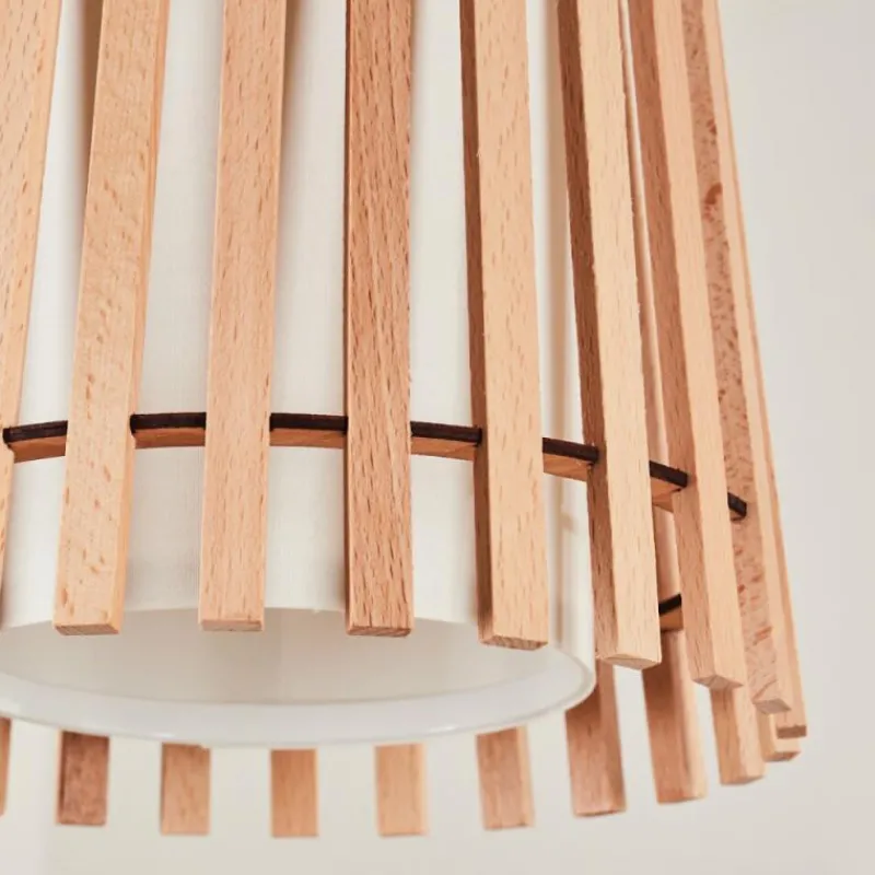 Lampes En Tissu-hofstein Suspension Napili Noir, 1 lumière