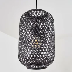Luminaires Scandinaves-hofstein Suspension Narowai Noir, 1 lumière