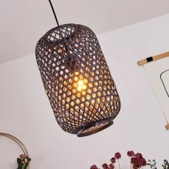 Luminaires Scandinaves-hofstein Suspension Narowai Noir, 1 lumière