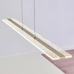 hofstein Suspension Nibe LED Nickel mat, 1 lumière* Suspensions