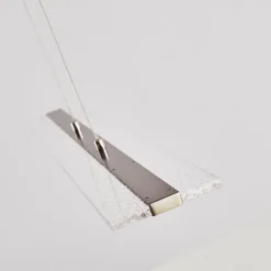 hofstein Suspension Nibe LED Nickel mat, 1 lumière* Suspensions