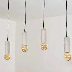 hofstein Suspension Nonume Noir, 4 lumières