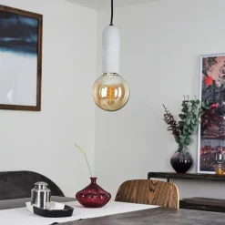 Luminaires Scandinaves-hofstein Suspension Nonume Noir, 1 lumière
