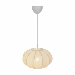Lampes En Tissu-Luminaires Nordlux Suspension Nordlux AERON Blanc, 1 lumière