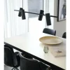 Luminaires Scandinaves-Luminaires Nordlux Suspension Nordlux ALANIS Noir, 4 lumières
