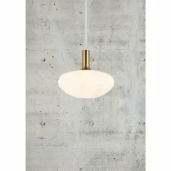 Luminaires Nordlux Suspension Nordlux ALTON Laiton, Noir, 1 lumière