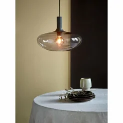 Luminaires Scandinaves-Luminaires Nordlux Suspension Nordlux ALTON Noir, 1 lumière