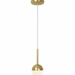 Luminaires Nordlux Suspension Nordlux CONTINA Laiton, 1 lumière