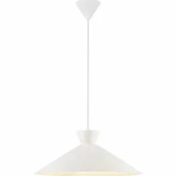 Luminaires Scandinaves-Luminaires Nordlux Suspension Nordlux DIAL Blanc, 1 lumière