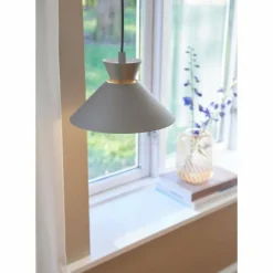 Luminaires Scandinaves-Luminaires Nordlux Suspension Nordlux DIAL Gris, 1 lumière