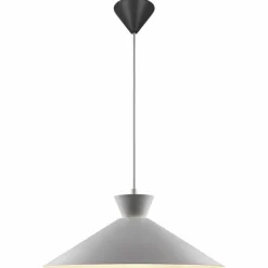 Luminaires Scandinaves-Luminaires Nordlux Suspension Nordlux DIAL Gris, 1 lumière