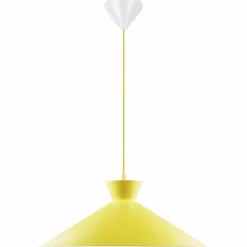 Luminaires Scandinaves-Luminaires Nordlux Suspension Nordlux DIAL Jaune, 1 lumière