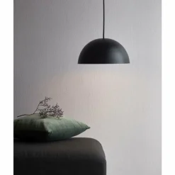 Luminaires Scandinaves-Luminaires Nordlux Suspension Nordlux ELLEN Noir, 1 lumière