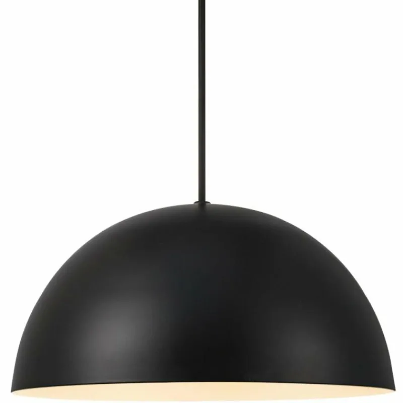 Luminaires Scandinaves-Luminaires Nordlux Suspension Nordlux ELLEN Noir, 1 lumière
