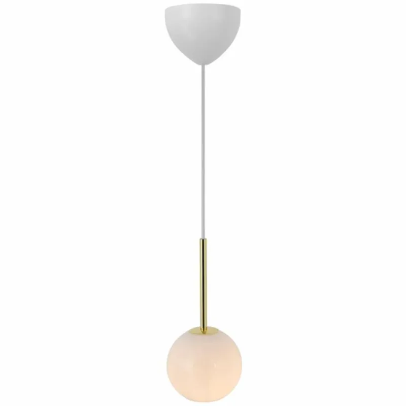 Luminaires Nordlux Suspension Nordlux FRANCA Laiton, 1 lumière