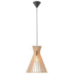Style Boho-Chic-Luminaires Nordlux Suspension Nordlux GROA Noir, 1 lumière