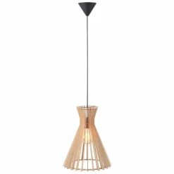 Style Boho-Chic-Luminaires Nordlux Suspension Nordlux GROA Noir, 1 lumière