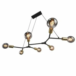 Luminaires Nordlux Suspension Nordlux JOSEFINE Noir, 7 lumières* Suspensions