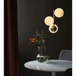 Luminaires Nordlux Suspension Nordlux LILLY Laiton, 3 lumières
