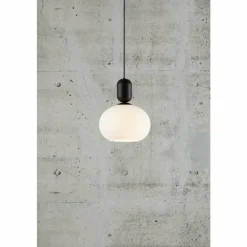 Luminaires Nordlux Suspension Nordlux NOTTI Crème, 1 lumière