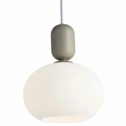 Luminaires Nordlux Suspension Nordlux NOTTI Gris, 1 lumière