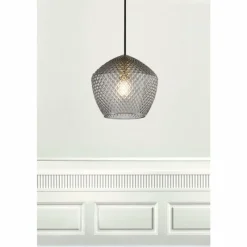 Suspension Verre Fumé-Luminaires Nordlux Suspension Nordlux ORBIFORM Transparent, 1 lumière