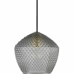 Suspension Verre Fumé-Luminaires Nordlux Suspension Nordlux ORBIFORM Transparent, 1 lumière