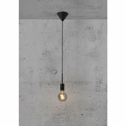 Luminaires Nordlux Suspension Nordlux PACO Noir, 1 lumière* Suspensions