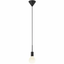 Luminaires Nordlux Suspension Nordlux PACO Noir, 1 lumière* Suspensions