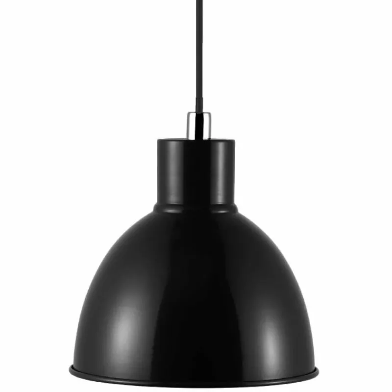 Luminaires Scandinaves-Luminaires Nordlux Suspension Nordlux POP Noir, 1 lumière