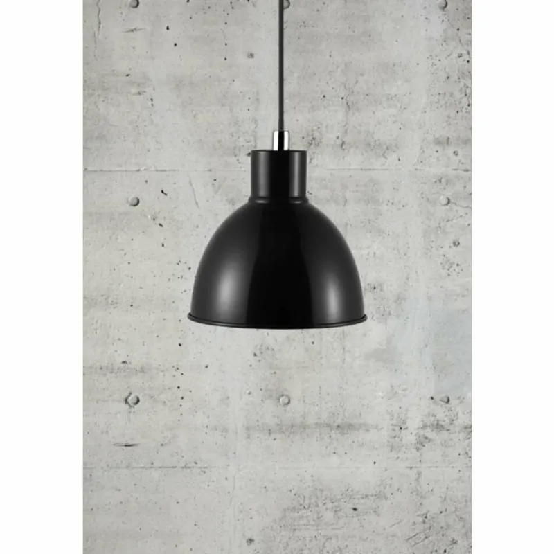 Luminaires Scandinaves-Luminaires Nordlux Suspension Nordlux POP Noir, 1 lumière